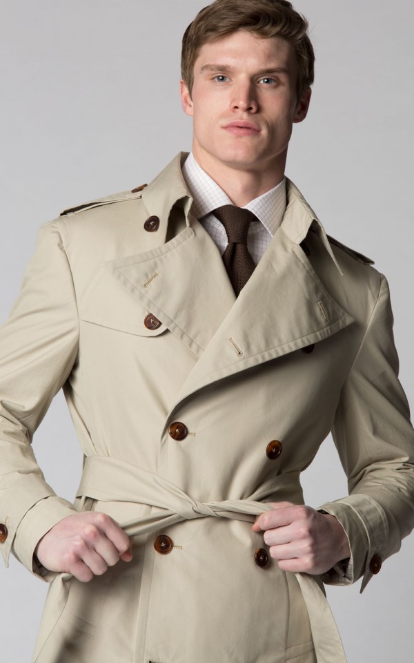 made to measure trench coat
