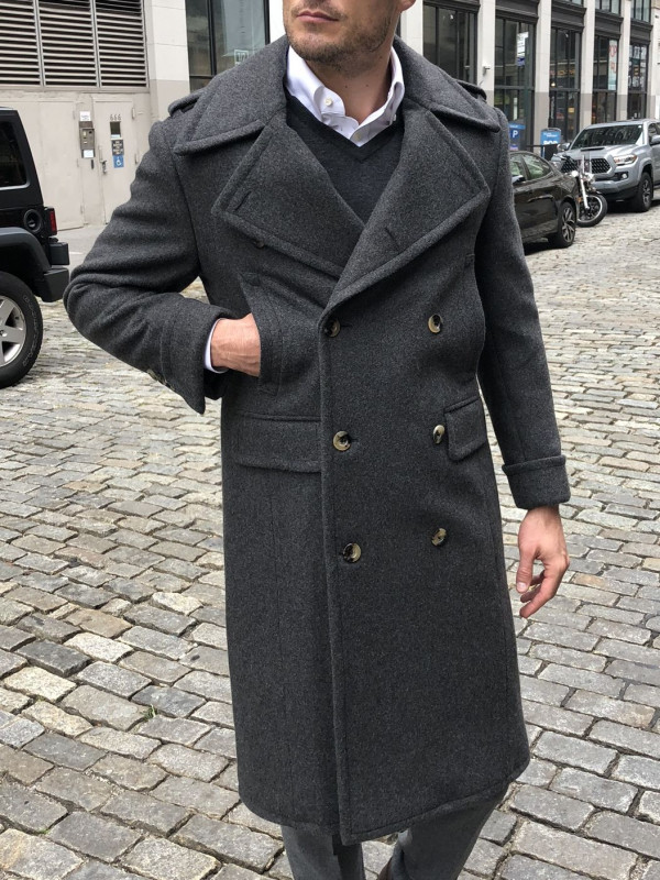 Men's Tailored Overcoats - Single Breasted Coats, Double Breasted Coats &  Peacoats