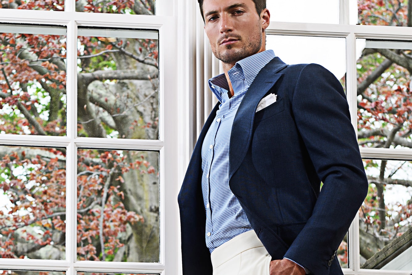 The Unstructured Jacket Casual Elegance Michael Andrews Bespoke New York s Most Trusted Custom Tailor Since 2006