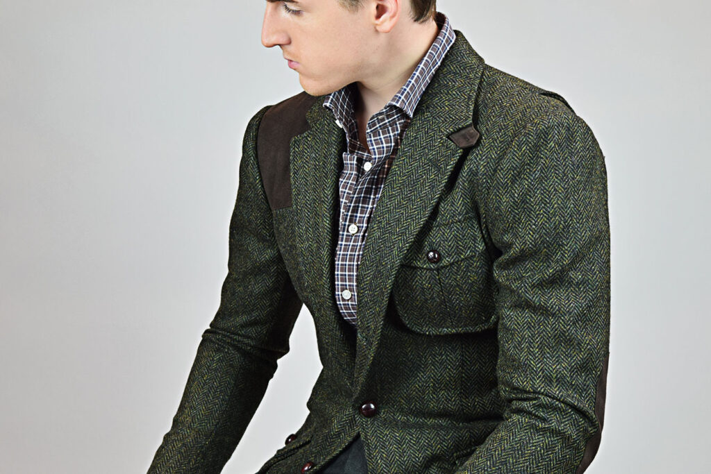 Bespoke Traditional Shooting Jacket | Michael Andrews Bespoke, New York ...