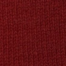 Red Merino Wool 1/4 Zip Mock Sweater