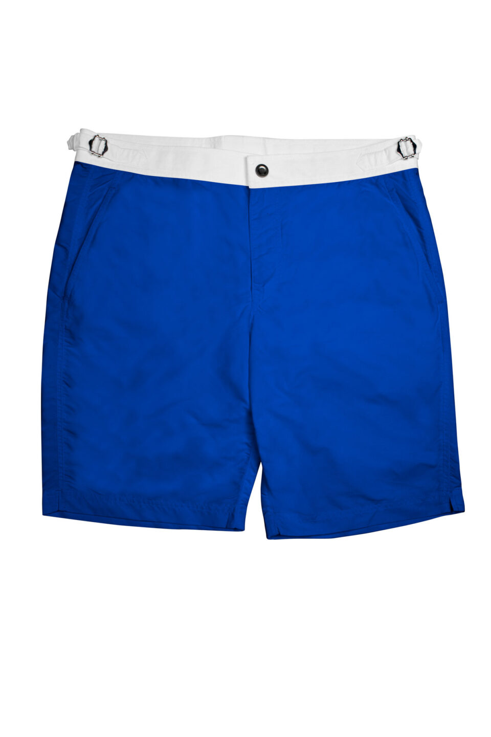 Royal Blue Swim Shorts w White Waistband Michael Andrews Bespoke New York s Most Trusted Custom Tailor Since 2006