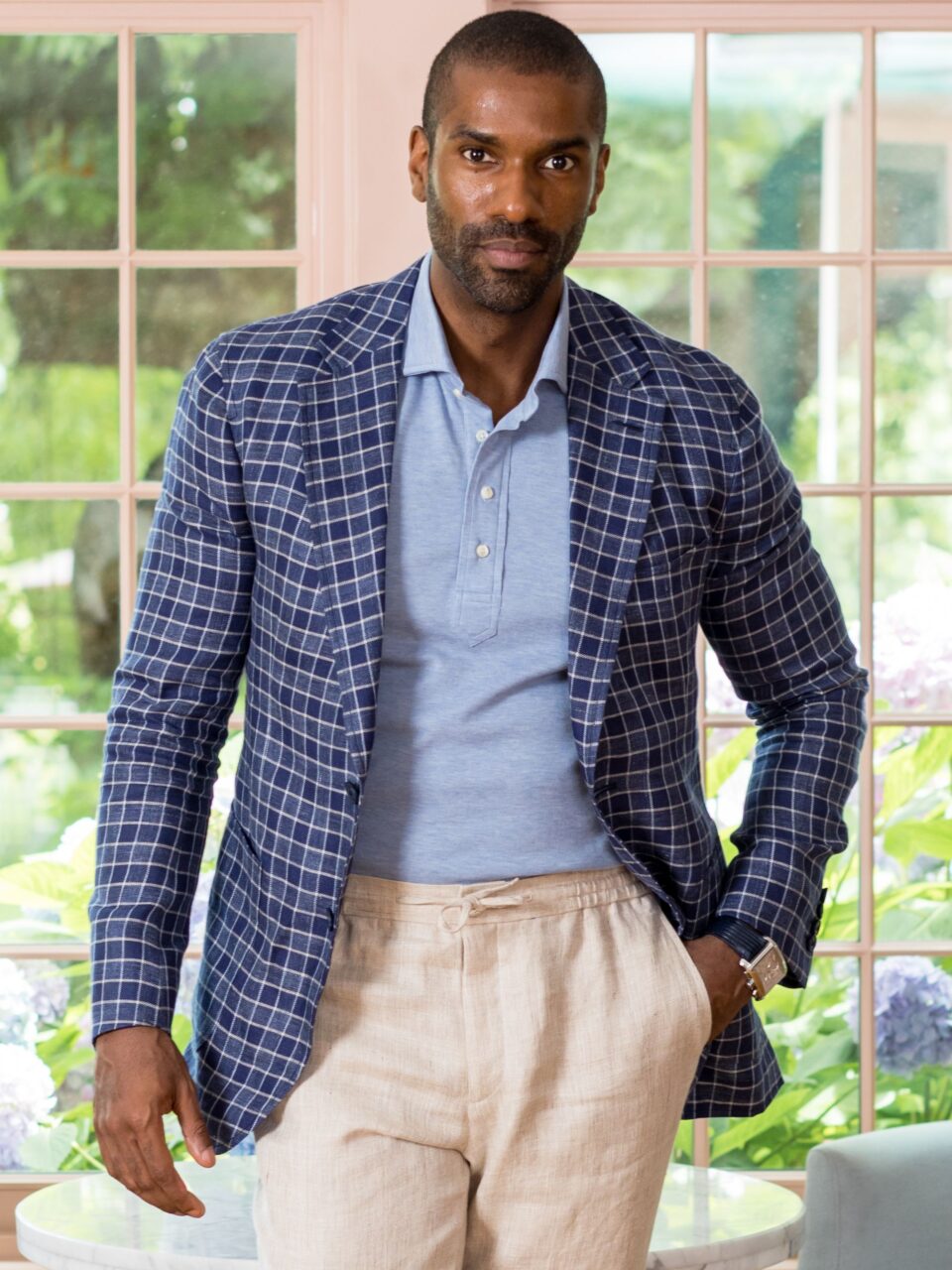 Linen Blend Sport Coat