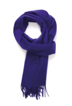 Bright Purple Classic Cashmere Scarf