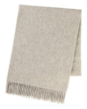 Light Grey Classic Cashmere Stole