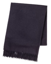 Navy Classic Cashmere Stole