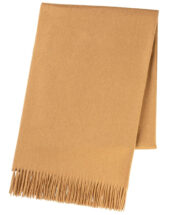 Sand Plain Ripple Cashmere Stole