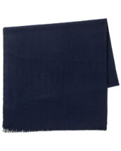 Navy Solid Lightweight Escorial Scarf