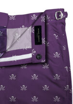 Purple Jolly Roger Swim Swim Shorts