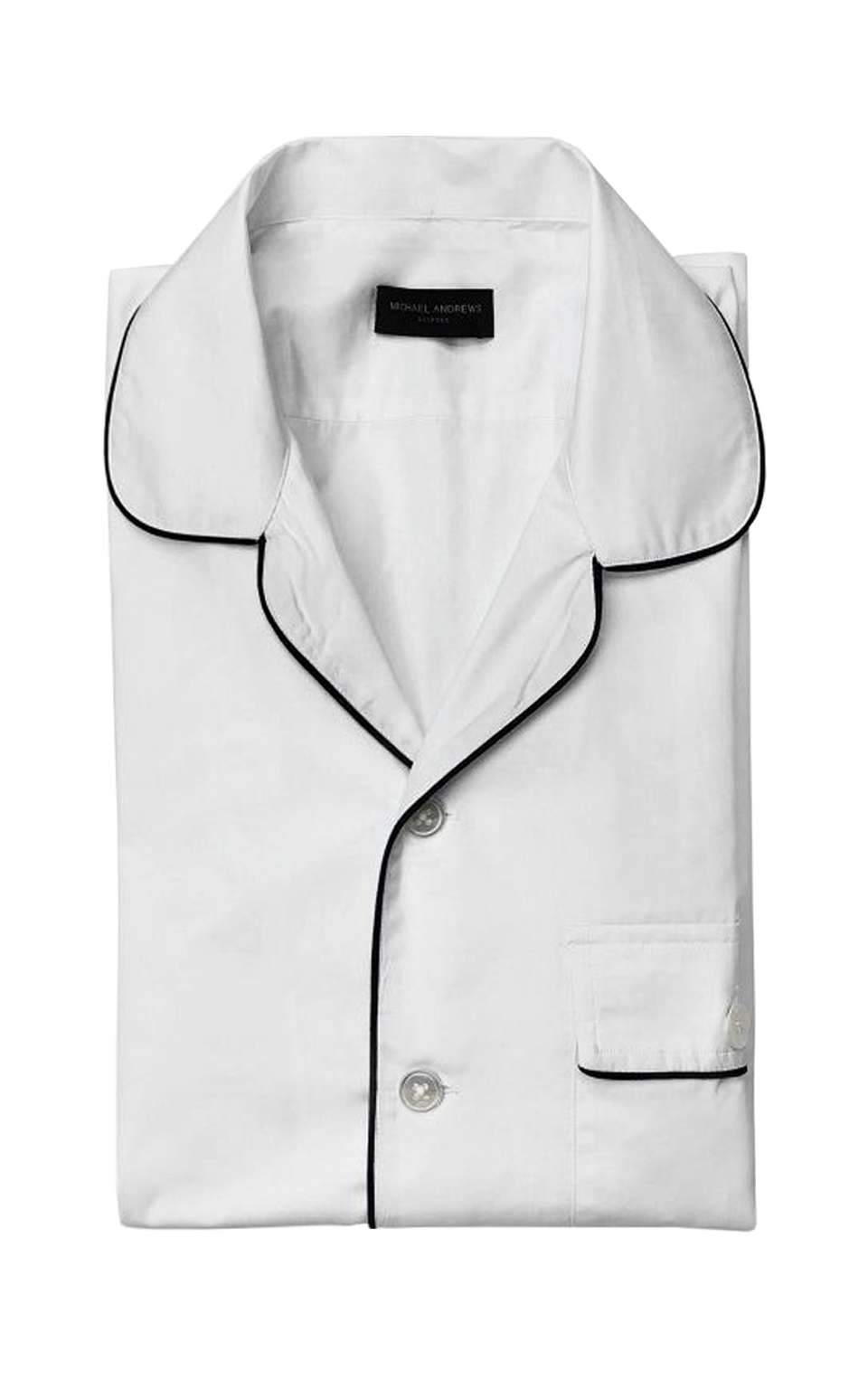 White pajama shirt sale