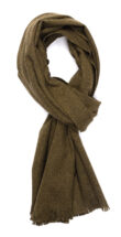 Moss Solid Lightweight Escorial Scarf