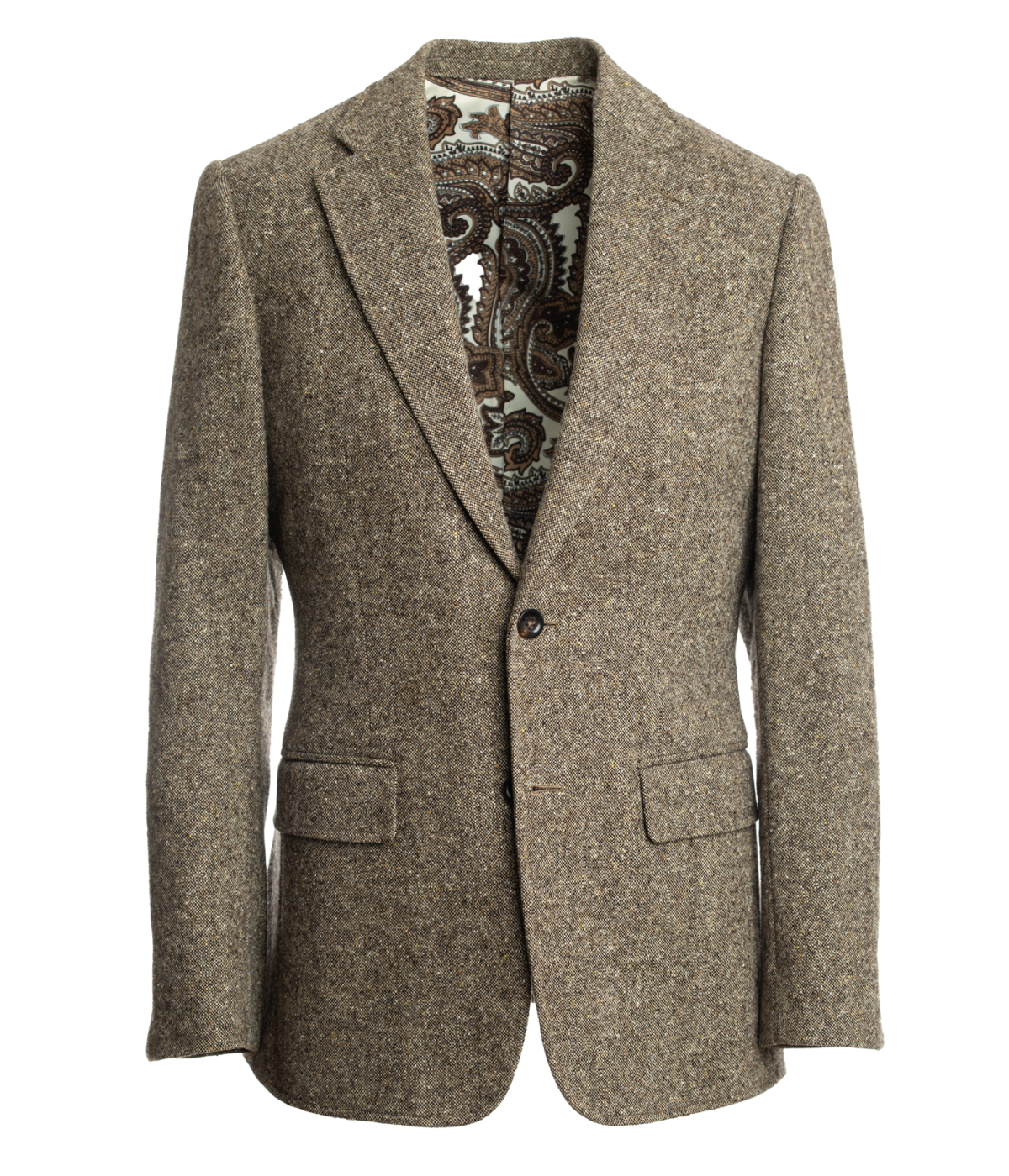 Brown Donegal Tweed Jacket